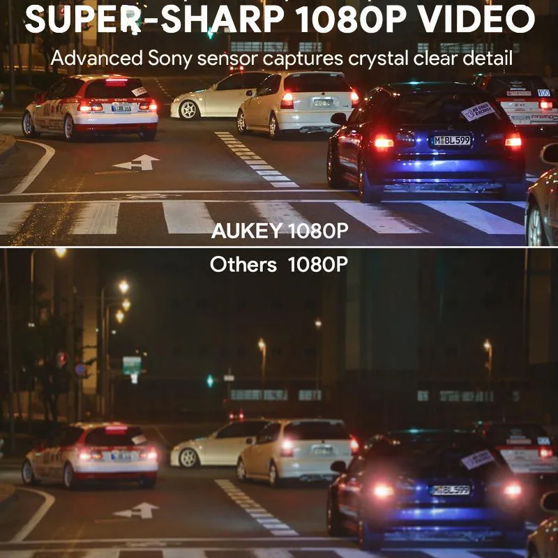 Mini Car Black Box Auto Video Recorder 1080P FHD Aukey DR01 HD Dash Cam Dashcam Dvr
