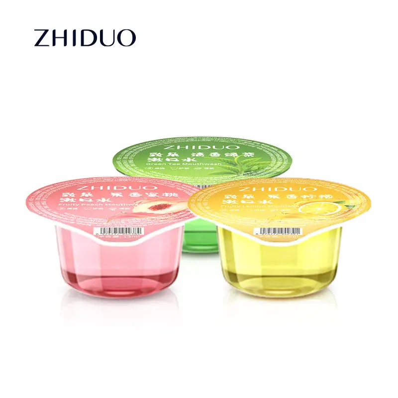 2023 Hot Sale OEM Private Label ZHIDUO Teeth whitening Strip Oral Refreshing sterilizing Mouthwash