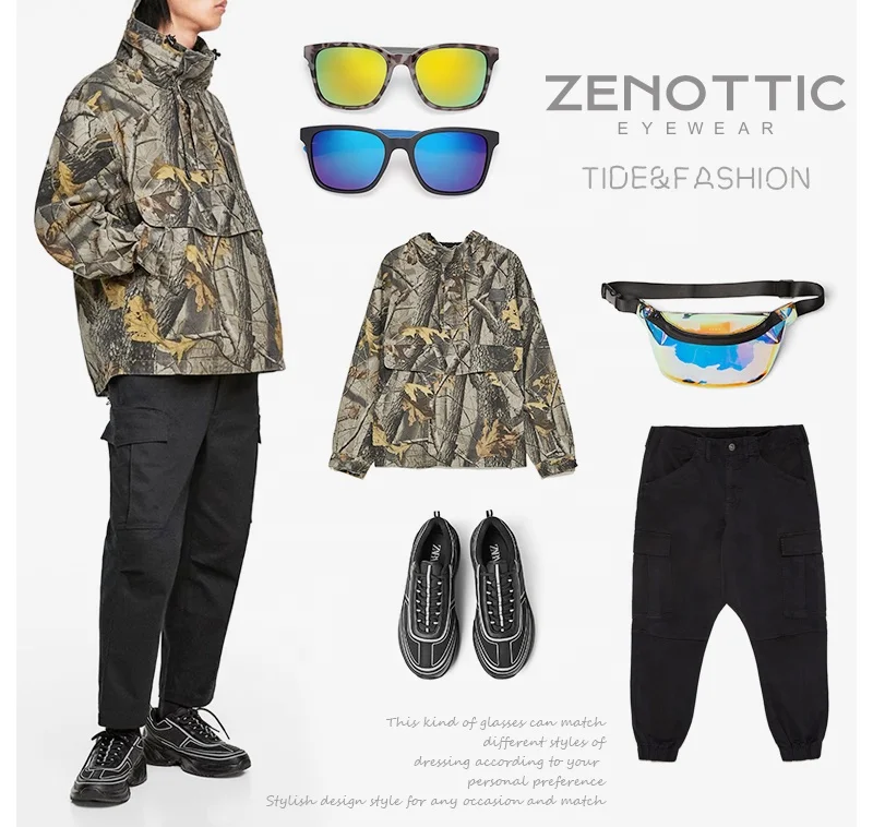 Cheap wholesale price plastic PC frame mens polarized Sunglasses with rubber temples