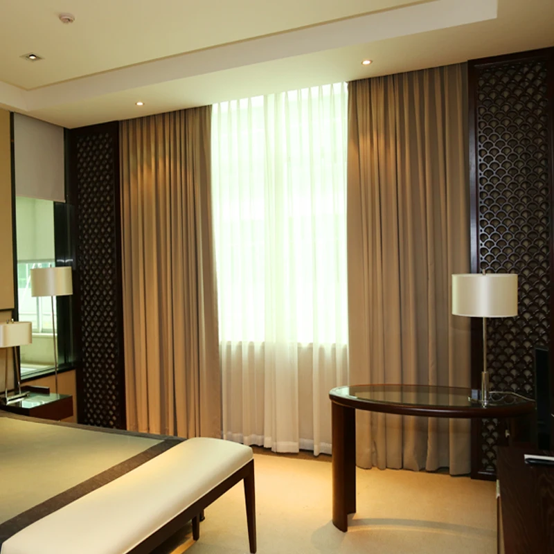 Best Hotel Fashion Thermal Insulated Blackout Curtain Drapery Home Suites Window Shades