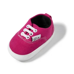 Stock Clearance High Quality Outdoor Baby Shoes Canvas All Season Shoes Flannel Breathable Organic Rubber Soft Sole Baby Sneaker