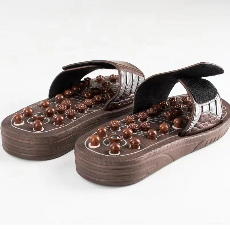 Magnetic Therapy Shoes Acupuncture Points Indoor For Men Women Reflexology Sandals Foot Massage Slippers