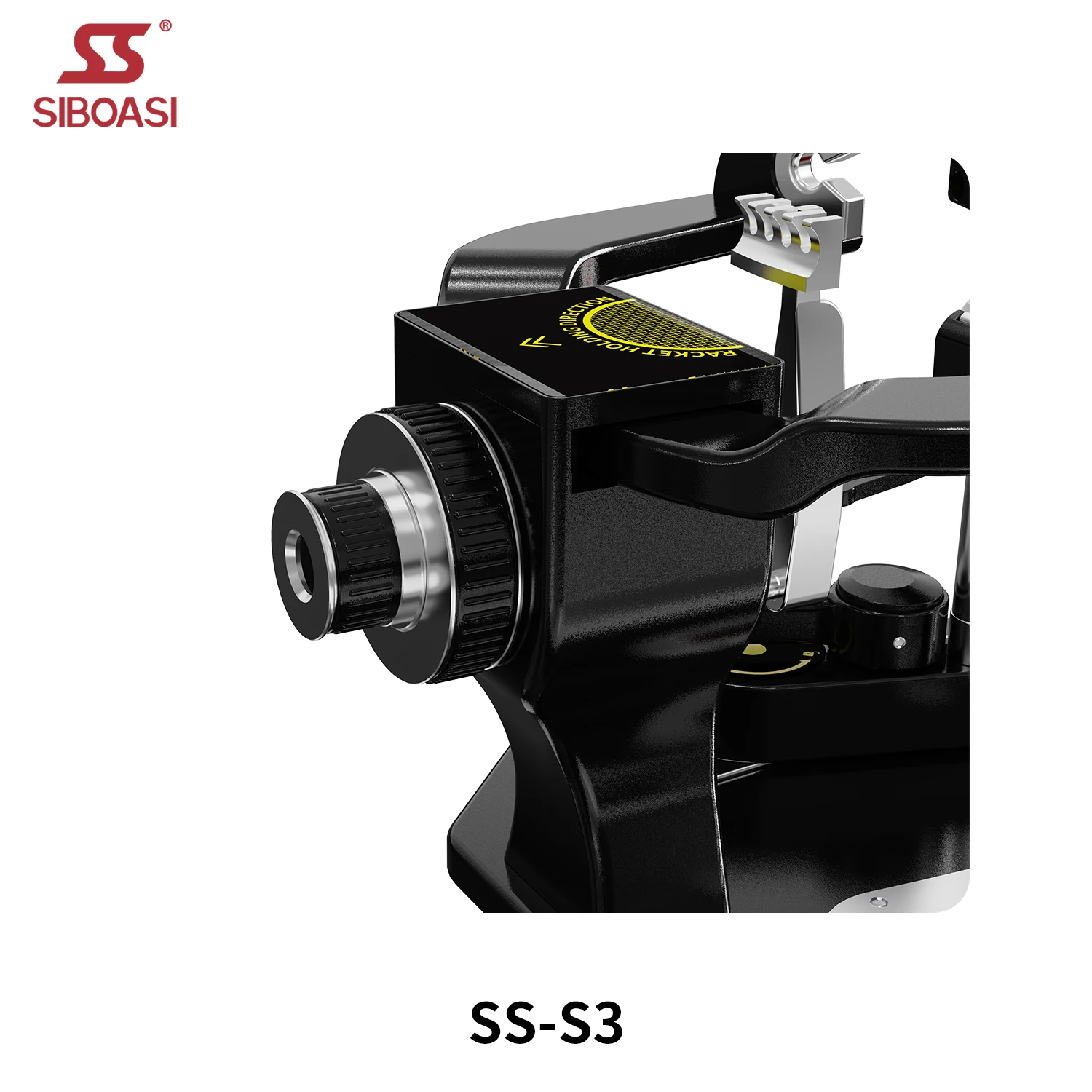 SIBOASI New Arrival Computer Badminton Racket Stringing Machine with turntable lock S3