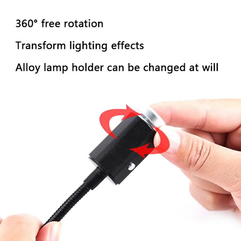 USB Durable Mini Star Light LED Night Light Car Projection Lamp Starry Sky Bendable Portable Atmosphere Decorations Lamp