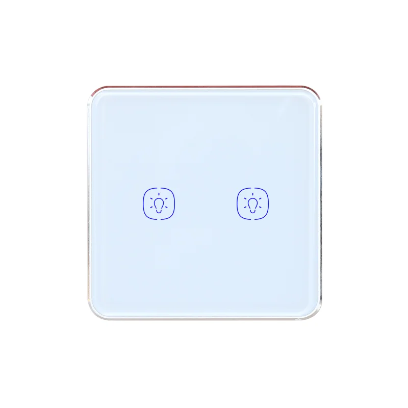 Zigbee Tuya Smart Home EU Relay Single or Dual Control N+L line  Touch Switch  Waterproof  APP Remote Control