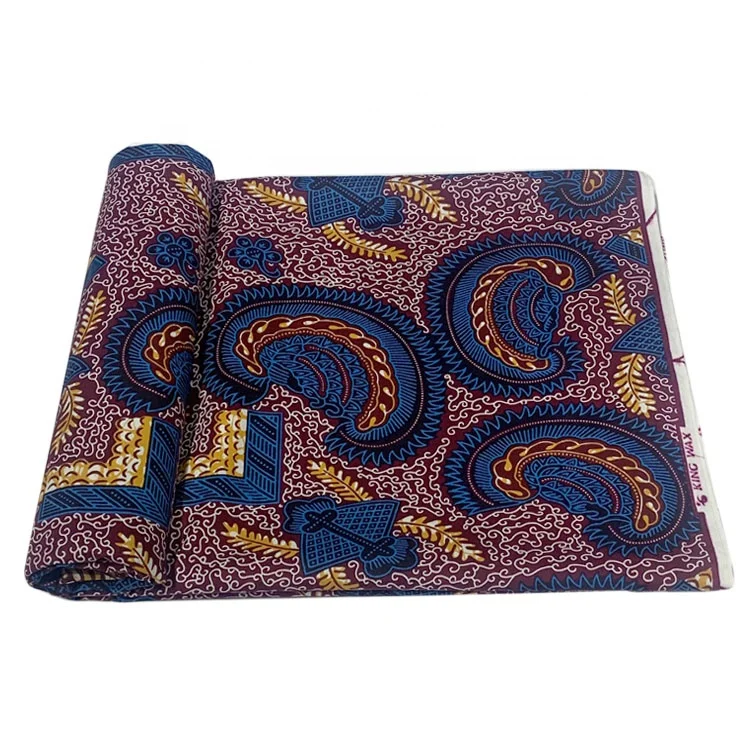 Yachitex High Quality Wholesale Wax Print Fabric African For Costume