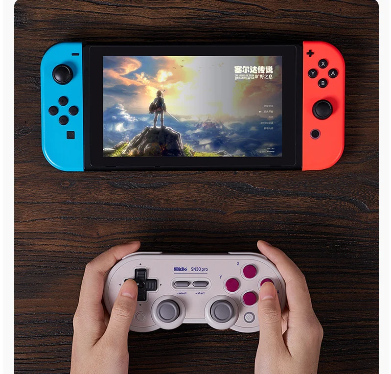New upgrade Retro 8bitdo nes30 pro/fc30 pro gamepad Classic BT wireless smartphone gamepad