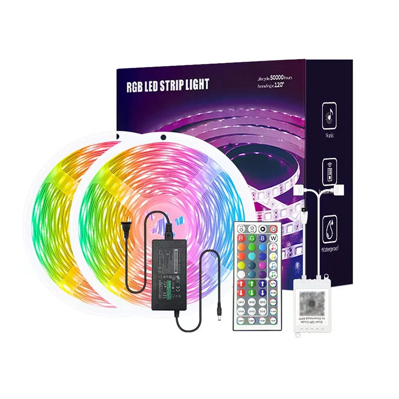 Smart Pixel 60 светодиодов 5050 Rgb гибкая светодиодная лента для коммерческого освещения
