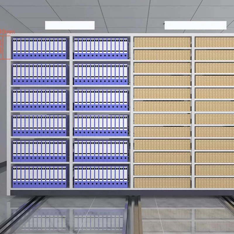 File Cabinet Library Furniture Mobile Shelving Archives Compactor System Archive Units Shelf Dense Racks Movable Compact