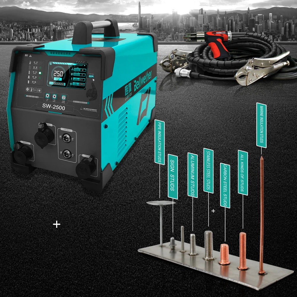 CD-66M  duct pin  welder  capacitor discharge  welding machine inverter welding machine  for carbon steel