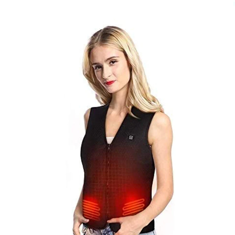 Winter Women Men Usb Charging Intelligent Heating Usb Infrared Smart Heating Vest Jacket For Winter Gander Outdoors