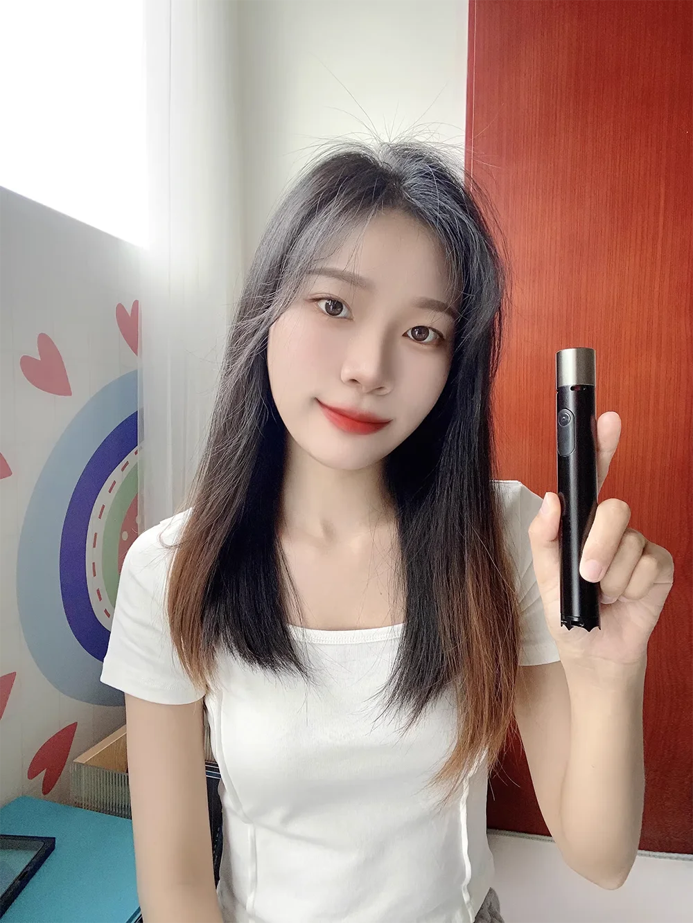 rechargeable Personal Alarms 135db sound and light alarm flashlight car emergency safety hammer with electric arc lighter