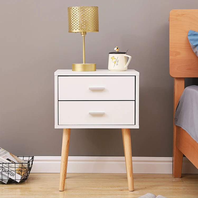 Лидер продаж кровать ночной столик индивидуальный прикроватный из массива дерева Современная тумбочка