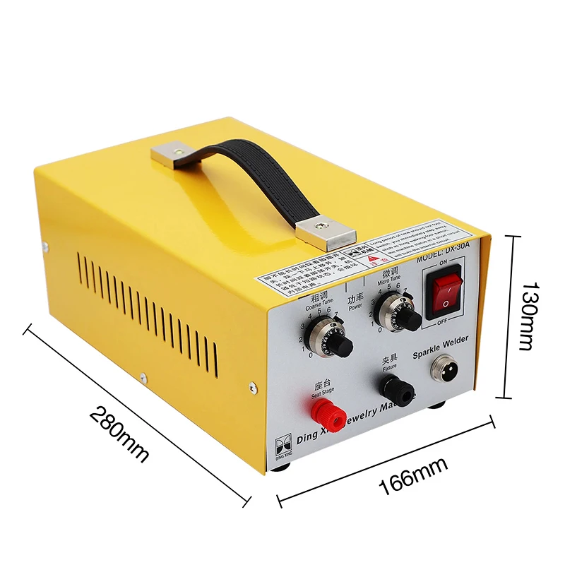 Ювелирные изделия для точечной сварки DX-30A кольцо стыковой машина золота и серебра ожерелье ручной лазерный сканер штрих