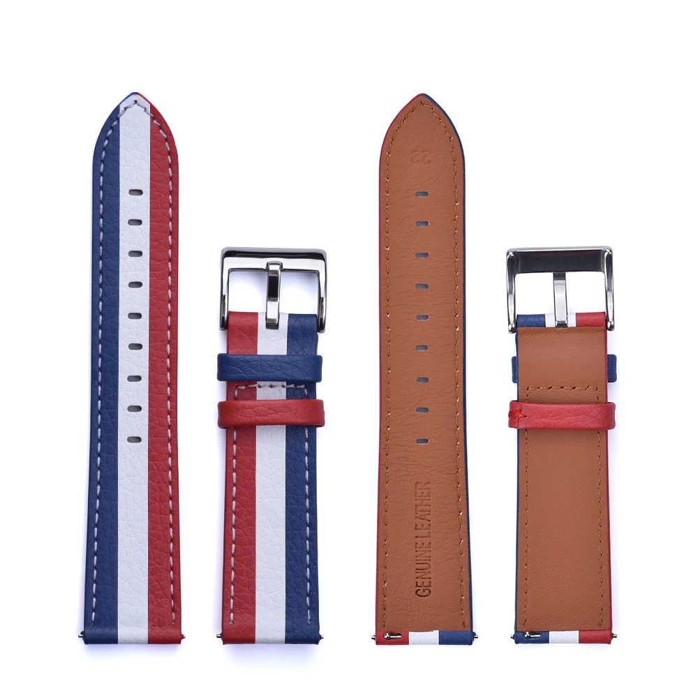 Ремешок для часов из натуральной кожи 18 мм 20 22