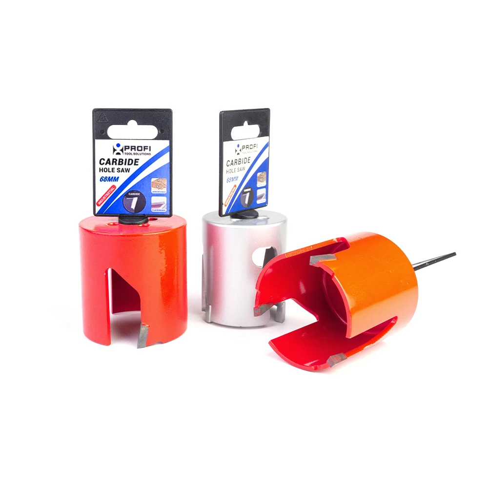 Full Range 19Mm To 152Mm Big Teeth Heavy Duty Tungsten Carbide Tipped Tct Hole Saw Kit Set