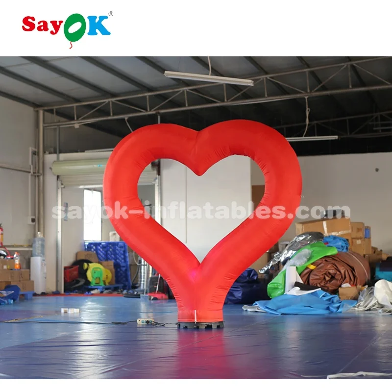 Heart Inflatable Mini Inflatable Heart Shape For Wedding Decoration Inflatable Valentine Hearts