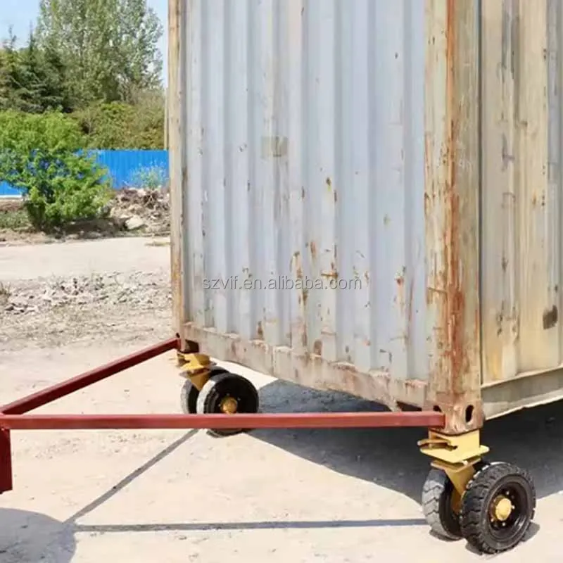 Factory Original 4pcs 22inch Rubber Container Casters Wheels For Mountain Grassland