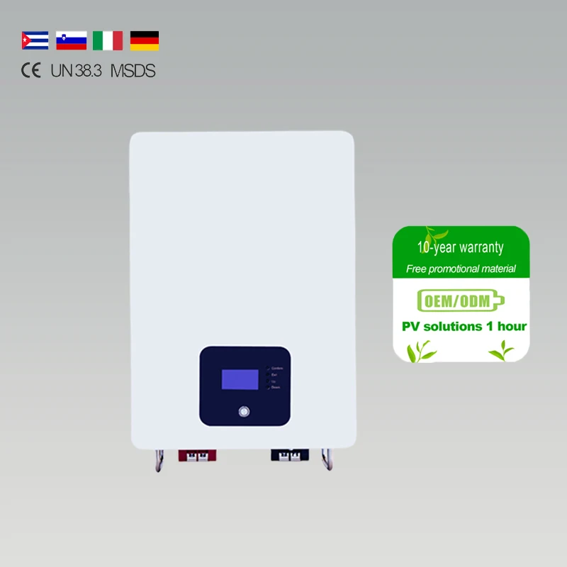 48V 100Ah 200Ah 5KWh 10KWh power wall mounted lifepo4 batteries pack solar Lithium Ion battery home energy storage power supply