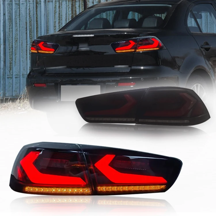 LED Modified Tail Light Rear Tail Lamp for Lancer EVO X 2008-2017 year Tail light For Mitsubishi Lancer