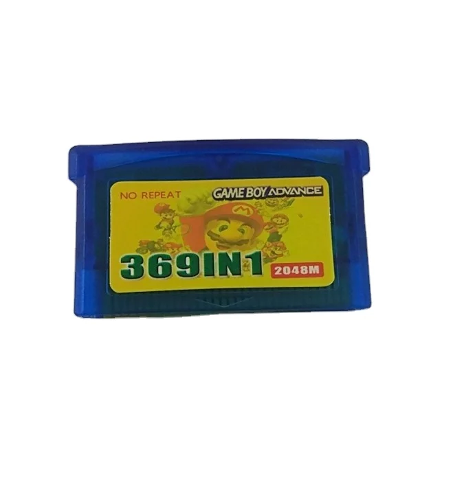 Multi Cart Cartridge 369 in 1 nes classic game card for GBA