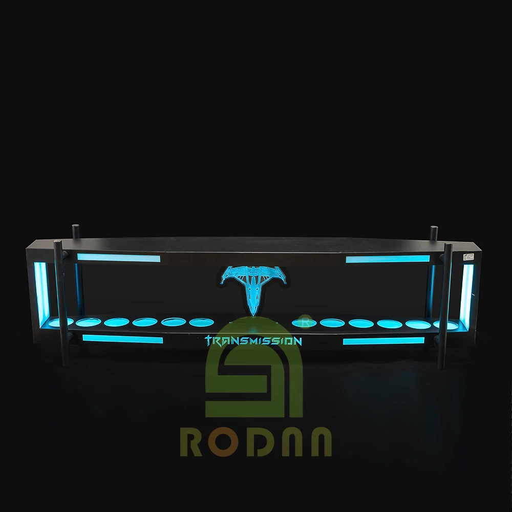 LED display bottle glorifier LED Bottle Carrier for 12 Bottles