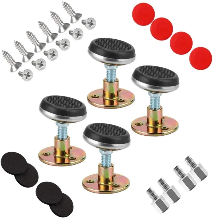 Adjustable Threaded Bed Frame Anti-Shake Tool for Bed