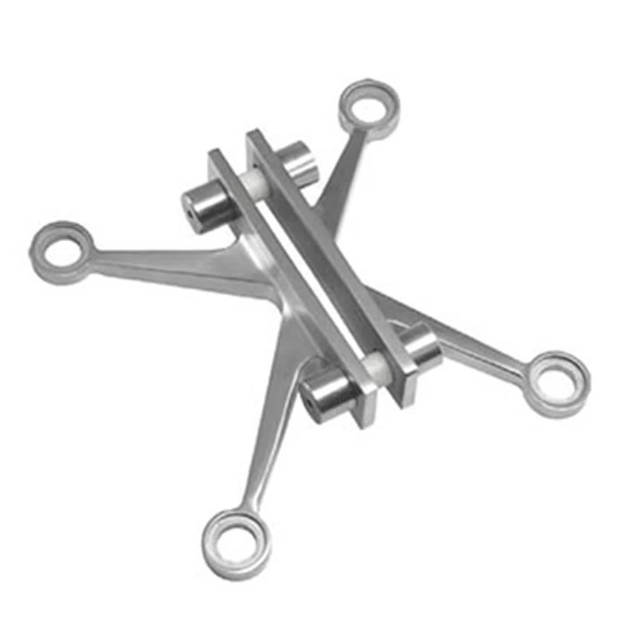 High Quality Stainless Steel Adjustable Curtain Wall Glass Claws Spider Glass System Fitting