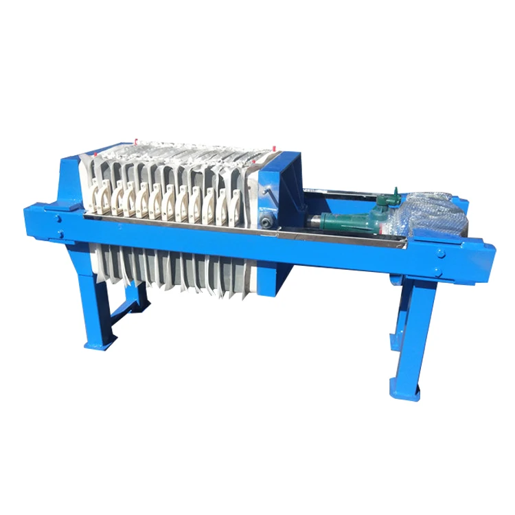 China manufacture cheap manual jack filter press easy operation 0.6Mpa
