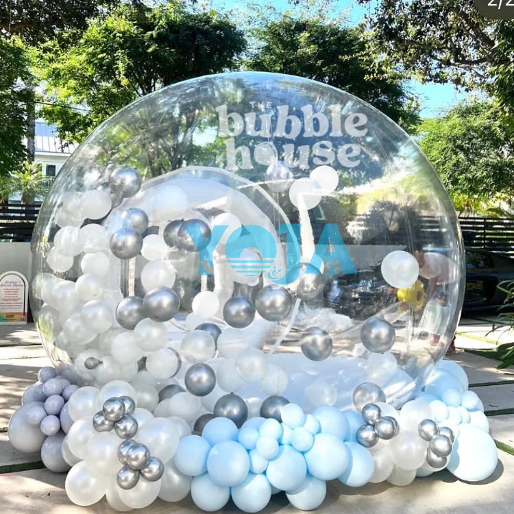 High quality bubble Tent PVC Inflatable balloon clear dome outdoor camping tents party clean bubble house for kids Factory price