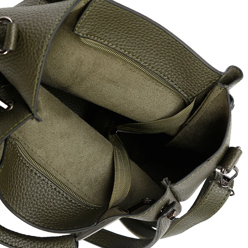 Luxury Green Women Waterproof Tote Bags Fashion Bag New Style Fashion Ladies Handbags Faux Leather Custom Logo New China WEILIDA