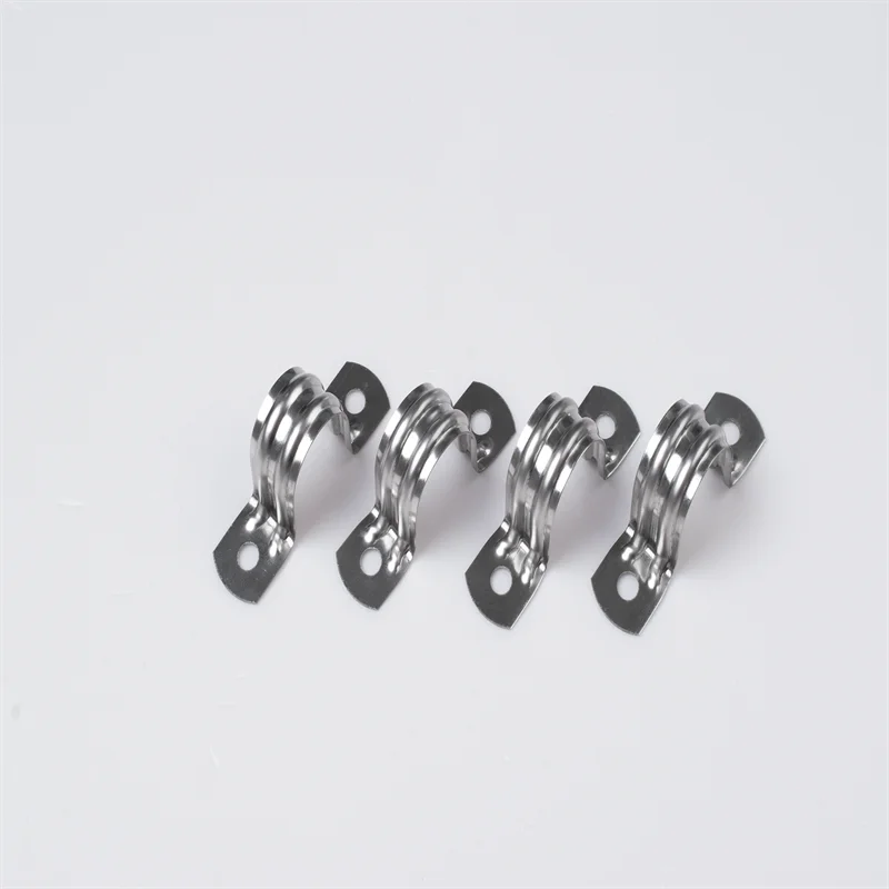 Finely Processed Professional Design Durable Wholesale Round Galv Steel Pipe Clamps