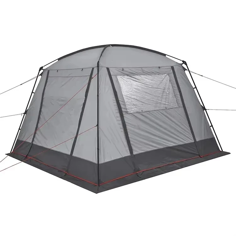 Outdoor 6 People Large Tent Ultralight Camping Tent Fabric Manufacture Waterproof Camping Tent
