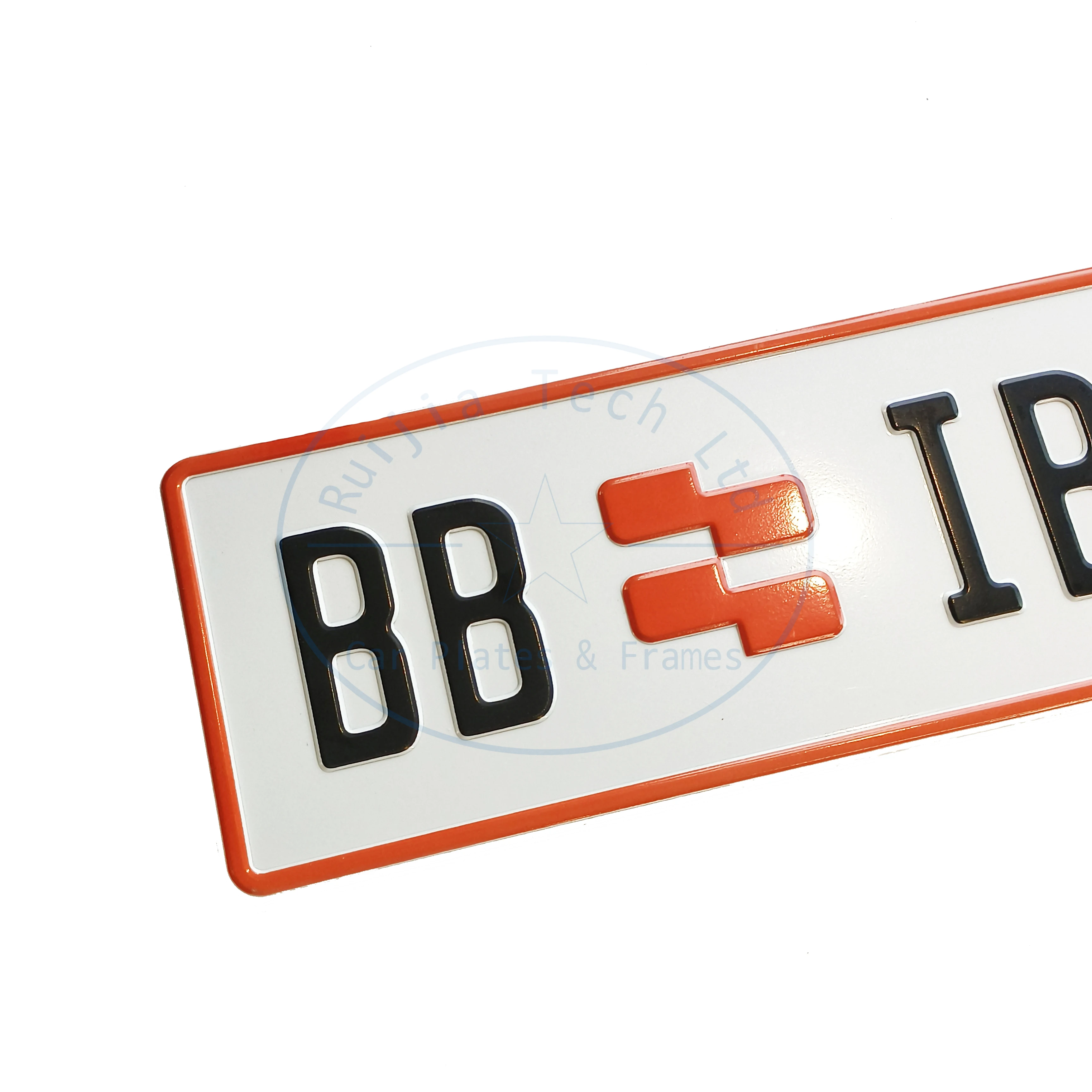 Custom Design USA Aluminum Car License Plate Embossed Car Plate Wholesale Reflective Number Vehicles license plate