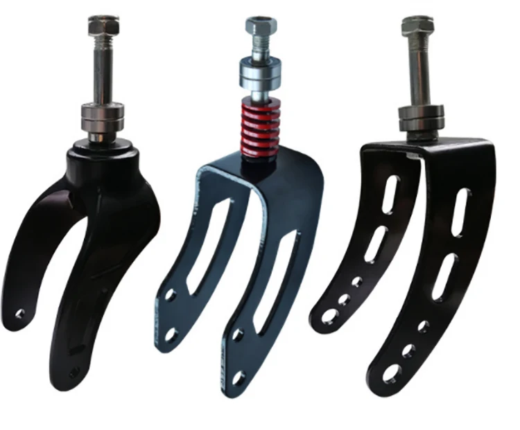 Hot Selling Wheelchair Forks Electric Wheelchair Accessories Front Wheel Fork 8/10 Inch Parts Wheelchair Accessories