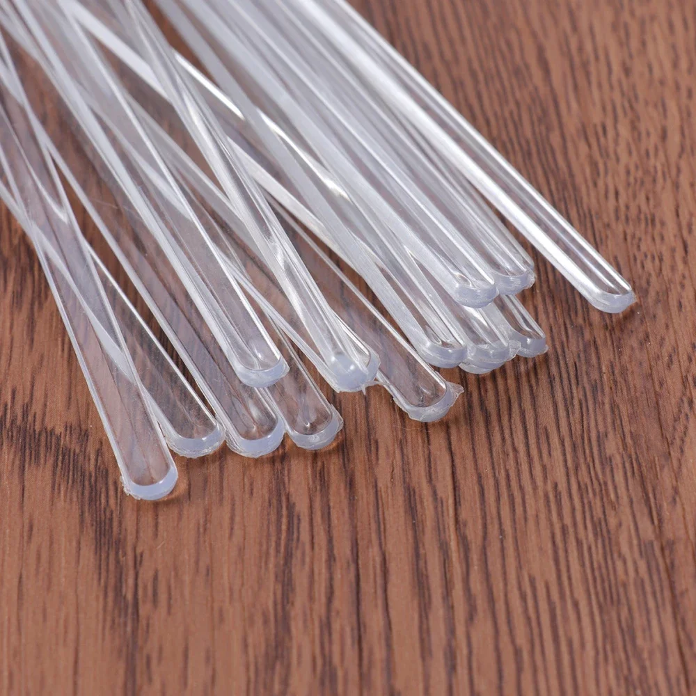 Custom clear Plastic Acrylic Long Drink Cocktail Mixing Stir Sticks