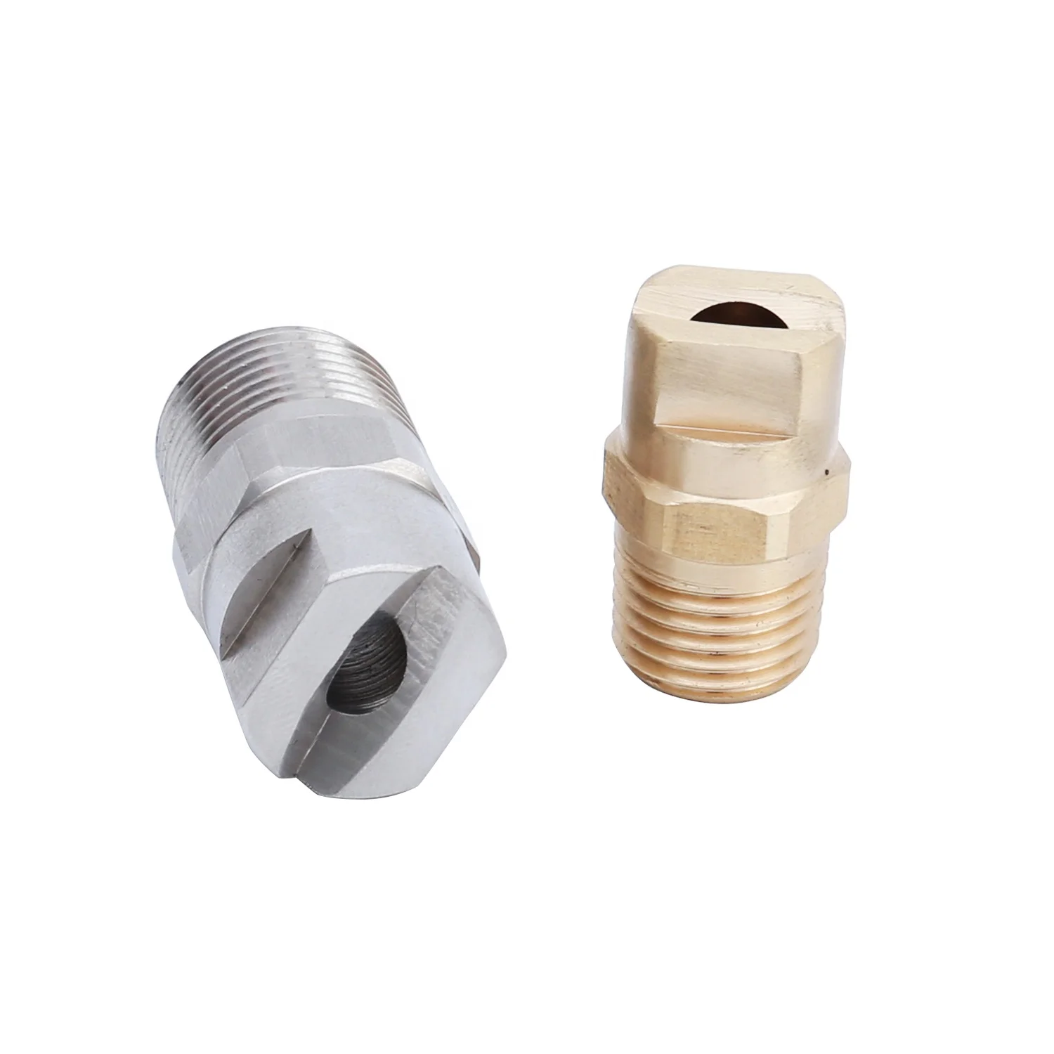 Hot sale flat fan nozzle sprayer cleaning vee jet spray nozzle spray 1/4 inch thread BSPT or NPT Support customization