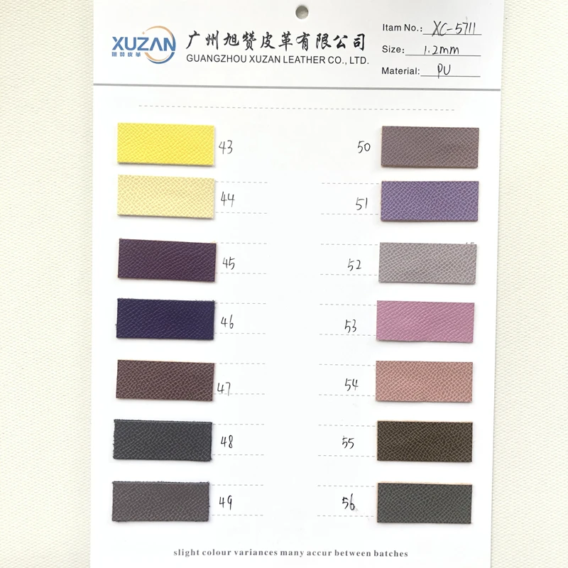 good quality 1.2mm soft hand feeling colorful colors pu  rexine artificial leather synthetic leather for bag making