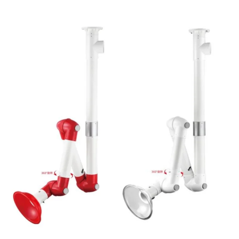 50mm extractor hose lab ceiling extractor arm chemistry pharmacy laboratory fume exhaust fume hoods