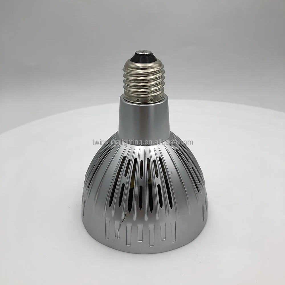 
High Quality E26 E27 LED Spotlight Par30 35W 45W Light Par 30 Led Lamp With Fan 