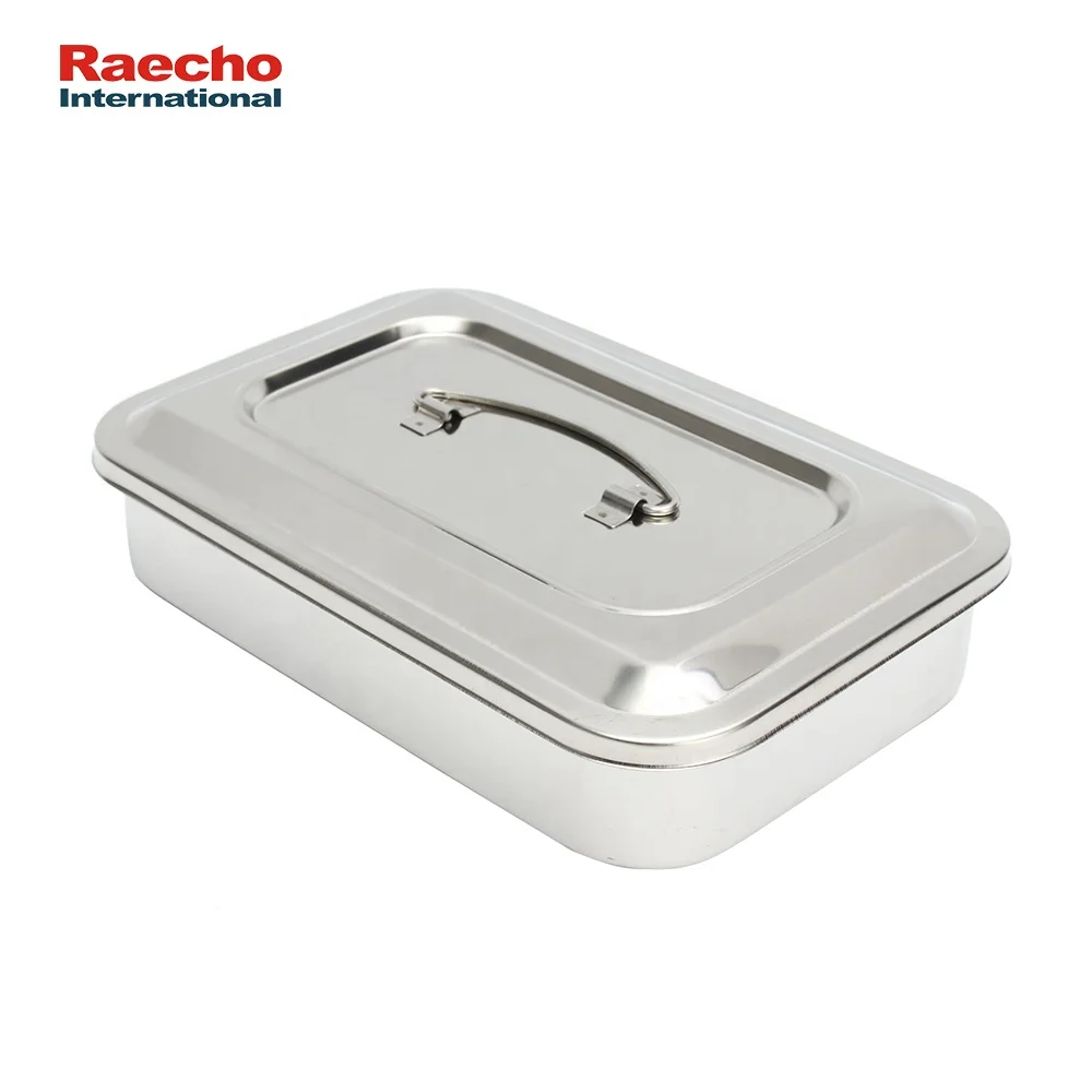 Professional Medical Container Stainless Steel Disinfection Box Containers for Surgical Room