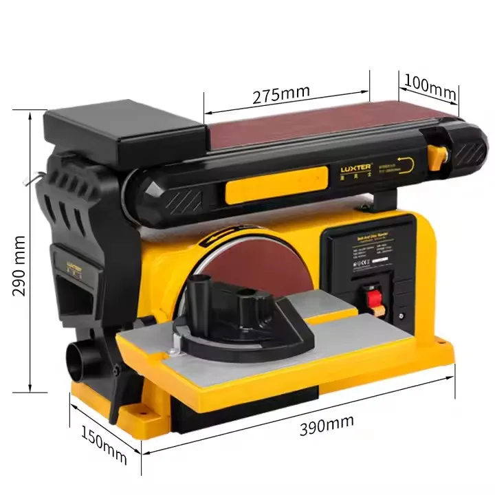 750W Belt Sander 150mm Disc Sander Wood Sanding
