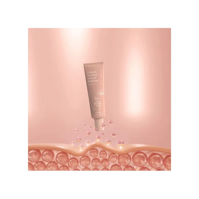 Customized Good Quality 50ml Foundation Cream Airless Pump Tube Cosmetic Squeeze Tube Sunscreen Tube for Cream