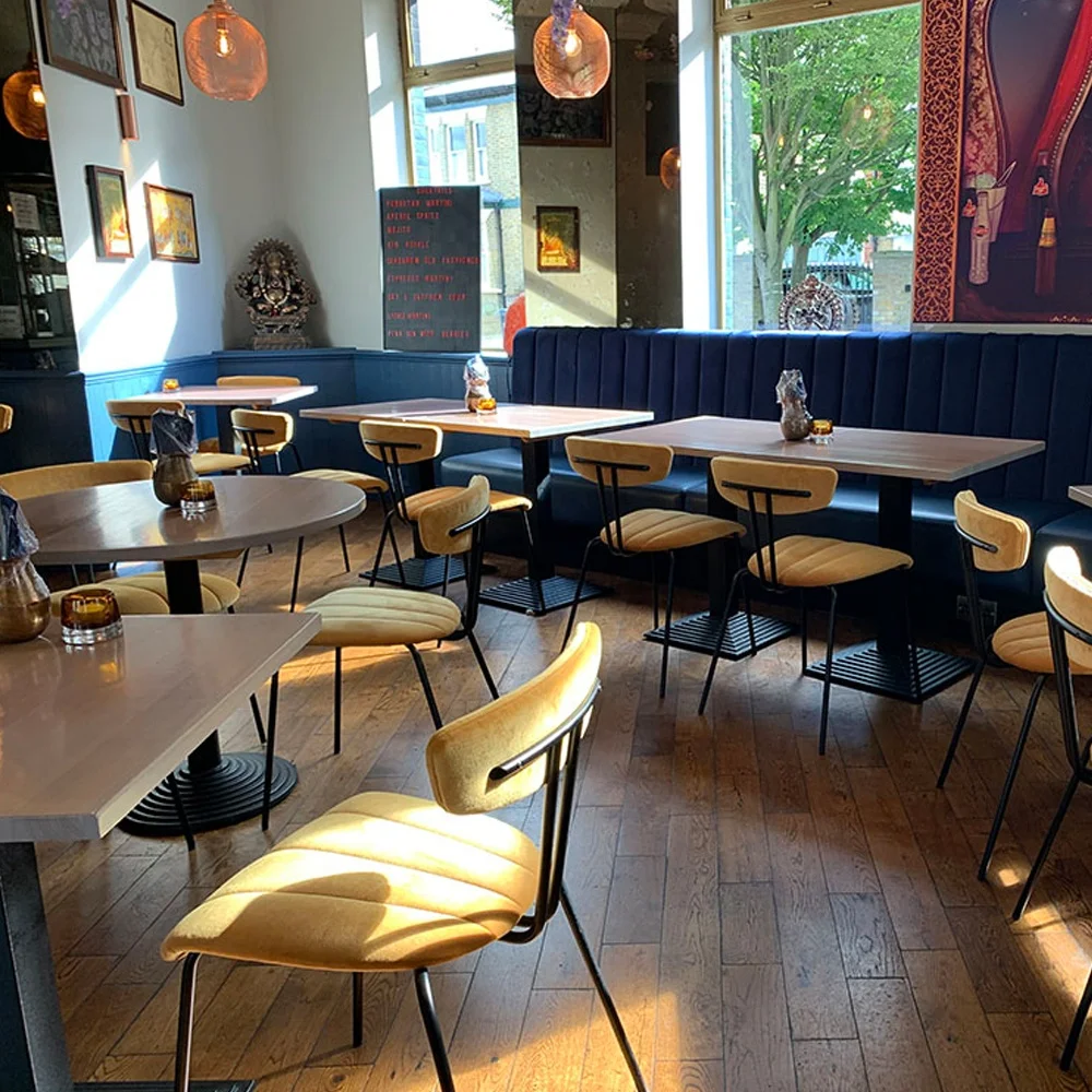 wholesale restaurant sets restaurnat tables and chairs and  booth sofa seating  used for restaurnt furniture