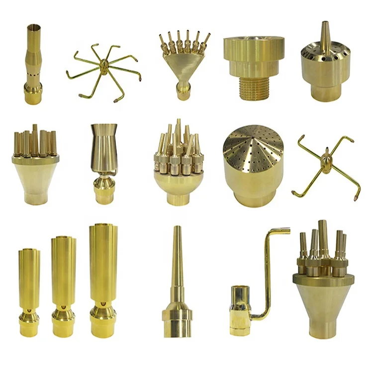 Заводская поставка, медный танцевальный фонтан, насадка, спринклер, распродажа