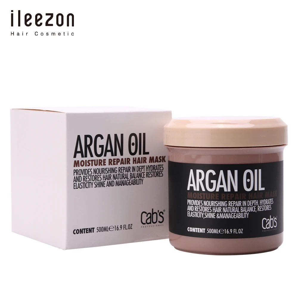 500ML Hydrating Argan Oil Hair Mask Cream Revitalizes Hair Healthy Hair Penetrates Root To Tip
