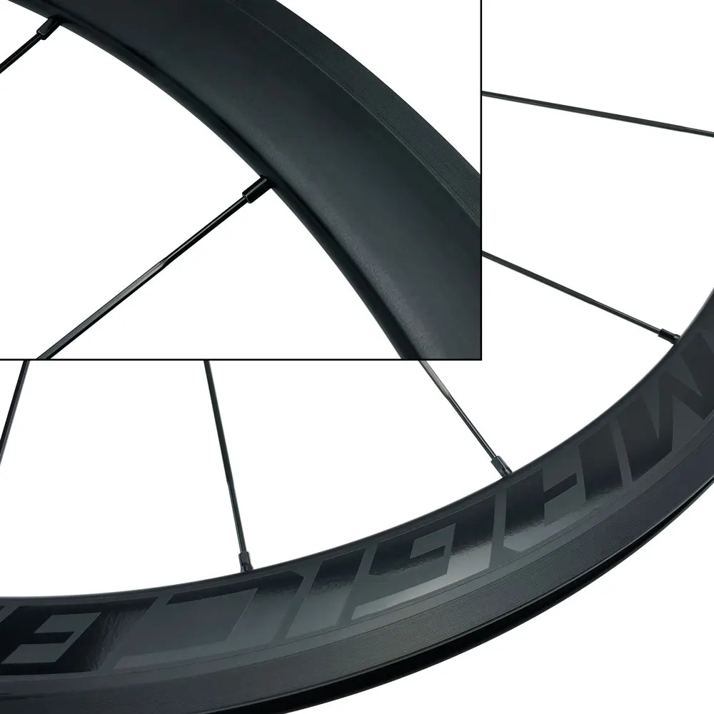 High Quality Carbon Wheel Hubs 40MM Road Cycling Competition Alloy Wheels V Brake 700c Road Bike Bicycle Wheelset