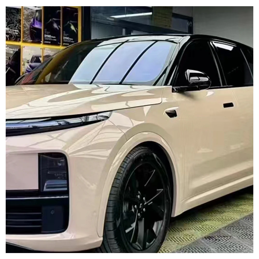 Carlas Self Adhesive Protective Pelicula 7.5 Mil Ivory Yellow Healing High Gloss Wrap PPF TPU Paint Protection Film