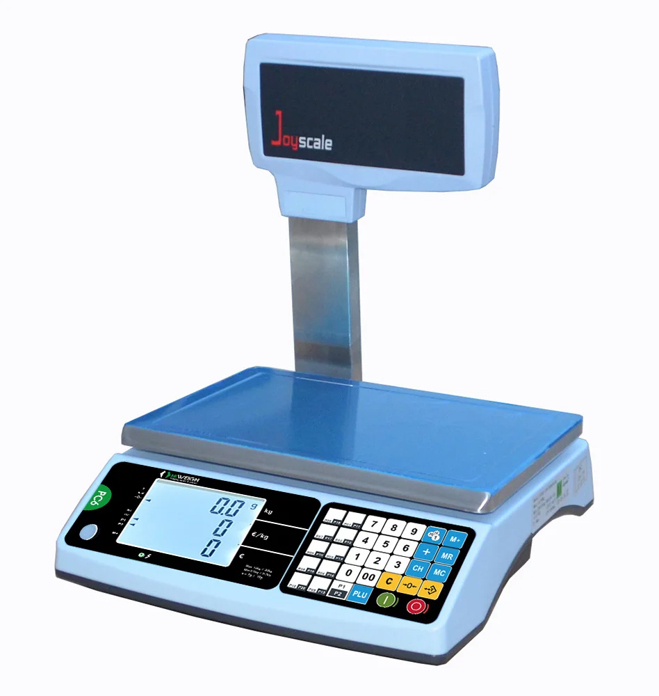 6 15 30 kg lb bascula commercial retail digital printing scale