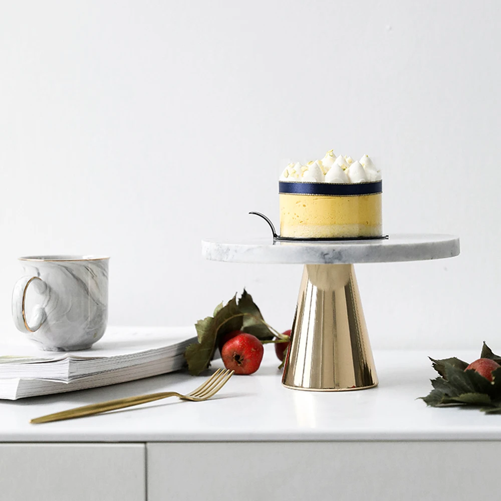 elegant 3 tier slate marble acme wedding metal india cake display stand with dome and tray set